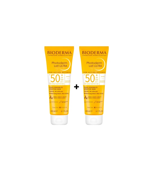Photoderm Lait Ultra Spf50+ 200ml for all family Special Offer (1+1)