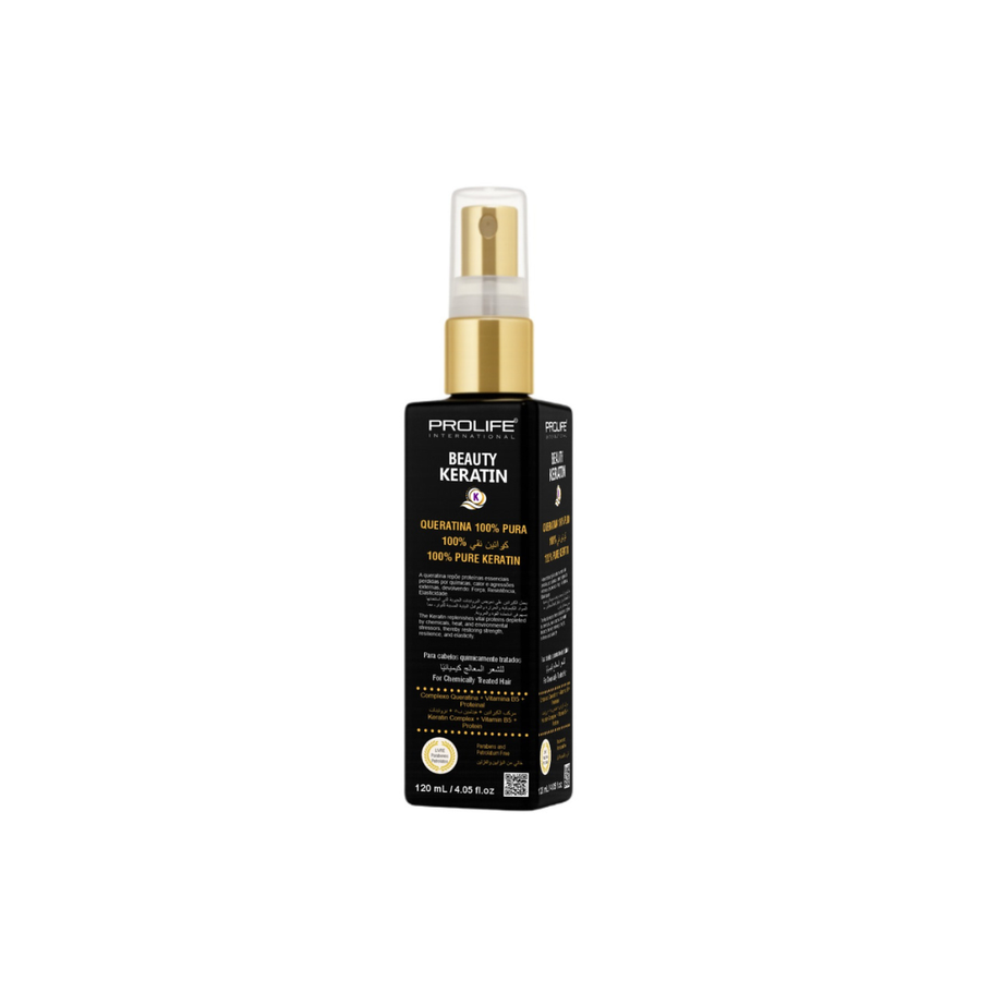 Beauty Keratin Thermal Finisher Protect the Hair From Sun Heat and Ironing and Treat Hair Double End For all Hair Type 120ml Made In Brazil