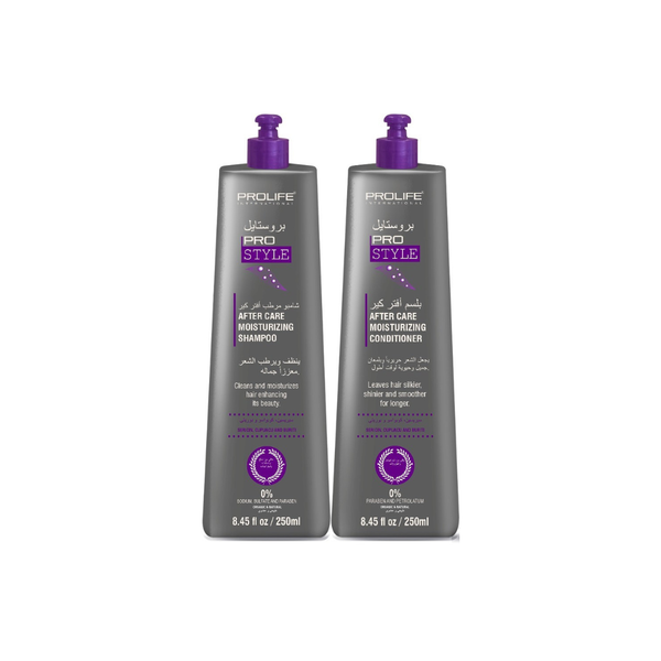 Prostyle Keratin Shampoo & Conditioner 250ml X2