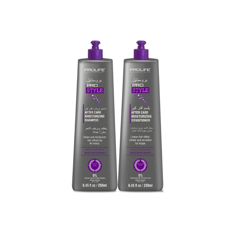 Prostyle Keratin Shampoo & Conditioner 250ml X2