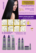 PROSTYLE Hair Keratin Straightening Kit for Very Rough and Thick Hair | Contain Natural Ingredients | No Bad Smell or Eye Irritation | Made In Brazil