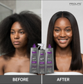 PROSTYLE Hair Keratin Straightening Kit for Very Rough and Thick Hair | Contain Natural Ingredients | No Bad Smell or Eye Irritation | Made In Brazil